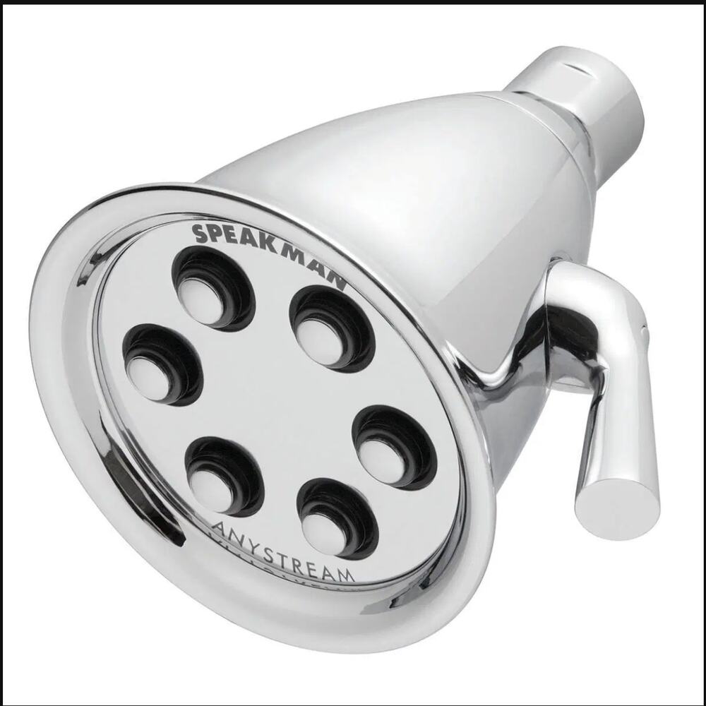 Speakman Icon Master 2 GPM Multi Function Shower Head Polished Chrome